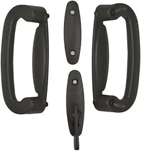 Andersen Tribeca 2-Panel Gliding Door Hardware Set - Black - 9184666