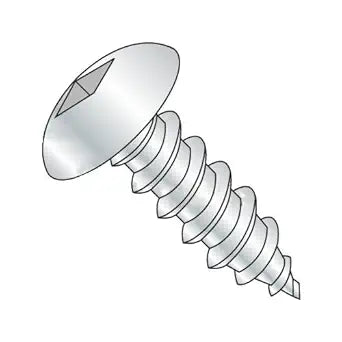 #6 x 1/4" Type AB Self-Tapping Screws/Square/Truss Head/Steel/Zinc (Carton: 5,000 pcs)