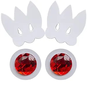 4Pcs Moon Hair Clips Accessories set