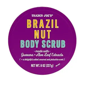 Trader Joe’s Brazil Nut Body Scrub, 8 ounces (227 grams)