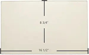 Treemont 7GT1-ND Ceramic Glass Panel (7GT1-ND) Γ 16 1/2" x 8 3/4"