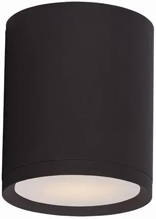 Maxim Lighting Lightray 1-Light Flush Mount | Architectural Bronze Finish | Transitional Flush Mount | Ideal for Bedrooms, Hallways & Entryways | 86104ABZ