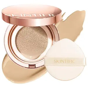 SKINTIFIC Full Coverage Cushion Foundation #04 Beige
