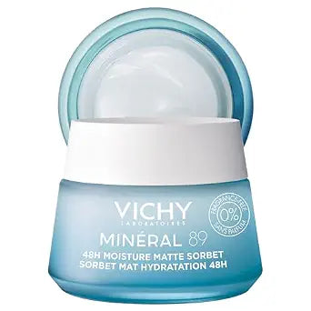 VICHY Min��ral 89 Matte Sorbet Gel Face Moisturizer for Oily Skin 1.69oz