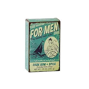 San Francisco Soap Company Scented Bar Soap, Dark Rum and Spice, 10 oz