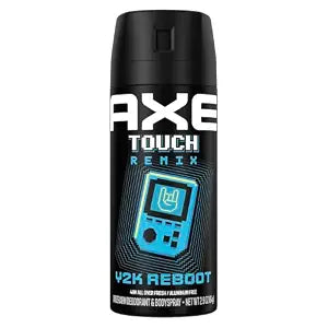 AXE Y2K Reboot Underarm Deodorant Body Spray Touch Remix, & 2.9 oz