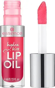 essence Hydra Kiss Lip Oil, Tinted Glossy Finish (03 | Pink Champagne)
