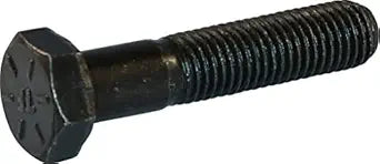 1 1/2-12 x 16 Hex Head Cap Screws, Alloy Steel Grade 8, Plain Finish (Quantity: 1 pcs) - Fine Thread UNF, Partially Threaded, Length: 16 Inch, Thread Size: 1 1/2 Inch