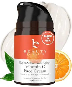 Vitamin C Face Cream - USA Made with Organic & Natural Ingredients
