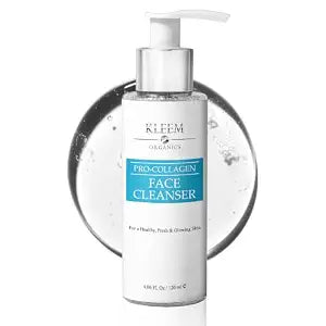 Kleem Exfoliating Face Wash, Pro-Collagen Peptides, Gentle Daily Cleanser
