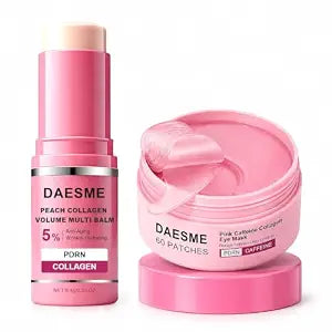 PDRN Collagen Multi Balm Stick & 60 PCS Eye Patches of Puffiness & Radiance