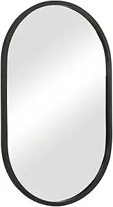 McBride 32x20 Mirror | PVC/Mirror Construction | Modern Decorative Wall Mirror | Ideal for Entryways, Bedrooms & Bathrooms | McBride Collection | W00523