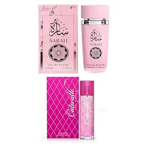 Sandora Fragrances Women's Perfume 2-Pack – Eau de Parfum – Two Full-Size 100 ml Bottles – Soft Sweet Feminine + Playful Sweet Feminine Fragrance