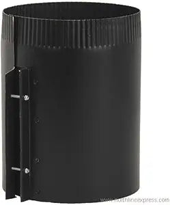 Chimney 73698 Stovepipe - 24 Gauge - 6 Inch Draw Band