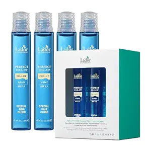 LA'DOR Perfect Hair Fill-Up Treatment, Protein Hair Care, 0.44 Fl Oz x 4EA