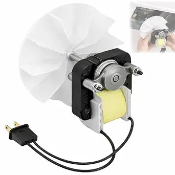 SM550 Bathroom Vent Fan Motor Replacement Kit with Blower Wheel