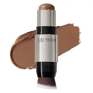 ECLIPSE SPARK 2 in 1 Face Contour Sticks, Blendable, Non-greasy, Long-lasting Cream Face Contouring Pen, Lightweight Finish Makeup, Buildable Coverage, Easy Application (02 Umbra)