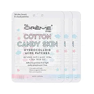 The Cr��me Shop Cotton Candy Hydrocolloid Acne Patches (3 Sizes/72 Count)