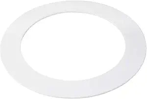 5 Pack Gloss White Goof Trim Ring for 8" Inch Recessed Can Lighting Down Light, Outer Diameter 8.6 Inches, Inner Diameter 6.2 Inches