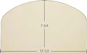 Upland 107/207 Ceramic Glass Panel | 12 1/2" x 7 3/4"