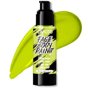 Ogre Green Water-Based Full-Coverage Face and Body Paint Cream Makeup