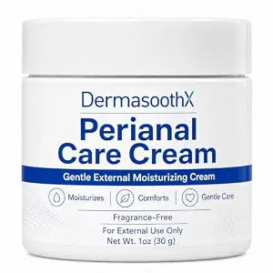 Dermasoothx Perianal Barrier Repair Cream,Colloidal Oatmeal,Aloe,1 Oz(1pc)