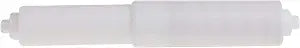 DANCO Spring-Loaded Toilet Paper Holder Rod, White, 1-Set (88648), +