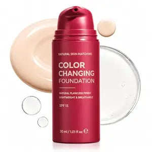 Color Changing Foundation 1Fl.Oz, Adapting to Your Skin Tone for Women