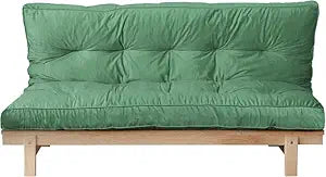 Flannel Floor Foldable for Adults,Futon Mattres Full Size 6",Floor Futon Mattress,High Density Shredded Foam Filling Mattress for Bedroom,Living, 54 x 80