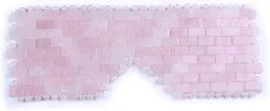 Natural Gemstone Jade Sleep Mask, Rose Quartz Eye Mask, Anti-Aging Hot or Cold Using Stone Eye Mask
