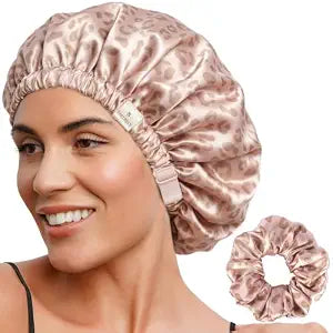 YANIBEST Adjustable Satin Bonnet to Reduce Frizz, Silk Feeling Hair Wrap