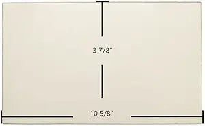 England's Stove Works Side Glass Panel (10 5/8" x 3 7/8") | Fits 25-EP, 55-SHPEP, 55-TRPEP | OEM Part #AC-G41 / AC-G341