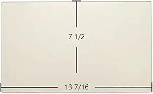 Kozi KSH Large Pellet Stove Ceramic Glass Panel Γ 13 7/16" x 7 1/2"