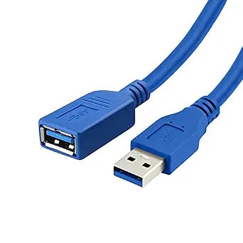 ULTRICS USB 3.0 Extension Cable, Type A Male to Female USB Extender Fast Data Transfer, Type A Extension Lead Compatible with PC, Laptop, Keyboard, FlashDrive, External Hard Drive, Camera, Xbox (3M)