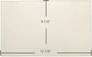 Century S244, S244E, FW24007, FW2470 Door Glass Γ 12 7/8" x 8 1/4" High-Temperature Ceramic Glass Panel (SE63000-1)