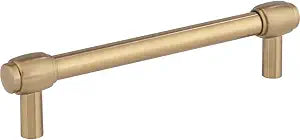 Jeffrey Alexander 128 mm Center-to-Center Satin Bronze Hayworth Cabinet Bar Pull