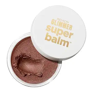 Revlon Glimmer Super Balm, Multi-Use Makeup, 004 Rosy Bronze, 0.06 oz