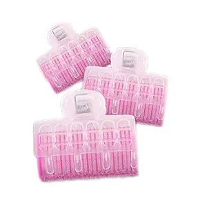 3Pcs/Set Hairdress Magic Bendy Hair Rollers Curlers Spiral Curls DIY Air Bang Curlers Women Styling Tools (Big Size)