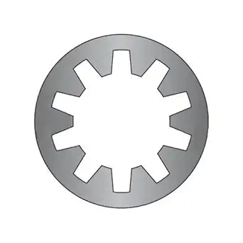 #6 Internal Tooth Lock Washers/Steel/Black Oxide/Outer Diameter: .275" - .295" / Thickness Range : .016" - .022" (Carton: 10,000 pcs)