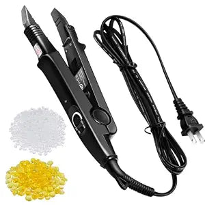 Lothee Ktip Extensions Tools Kit Hair Extensions Keratin Tip Tool, Black