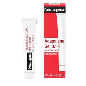 Neutrogena Adapalene Gel 0.1% Acne Treatment, 1.6 oz