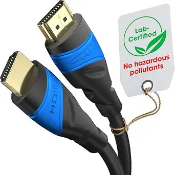 KabelDirekt  8K & 4K HDMI Cable  1ft  German Flexcore Technology