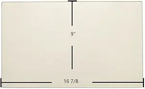Quadra-Fire 2700-I Acc Ceramic Glass Panel Γ 16 7/8" x 9" (Part 7046-21)