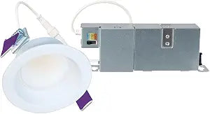 HALO LCR 2 inch Recessed Smooth Canless LED Downlight, 800 Lumens, 6CCT