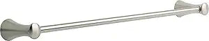 Delta Towel Rack | 24 Inch Brilliance Stainless Steel Towel Bar for Bathroom, Kitchen | Lahara Accessories