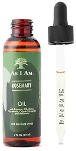 As I Am Rosemary Oil - 2 oz - Hair Density Serum - with Biotin & Saw Palmetto