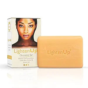 OMIC Lighten-Up LightenUp Anti-Aging Cleansing Bar Soap 200g - Anti-oxidant Properties, with Shea Butter and Argan Oil