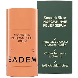 EADEM Ingrown Hair Serum & Roller, Targets Razor Bumps & Trapped Hairs