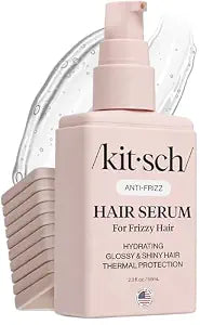 Kitsch Hair Serum For Frizzy Hair – With 450°F Thermal Protection - 2.3oz