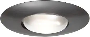 HALO 301 Series 6 in. Tuscan Bronze Recessed Ceiling Light Open Splay Trim